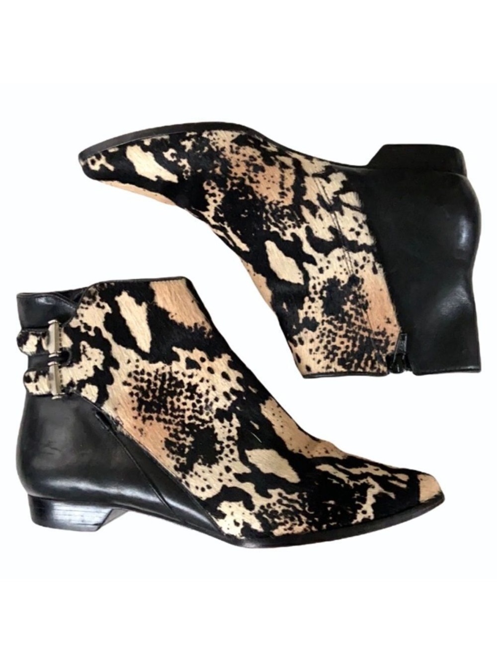 10 Crosby Derek Lam Leather Ankle Boots Women’s Size 7 EUC